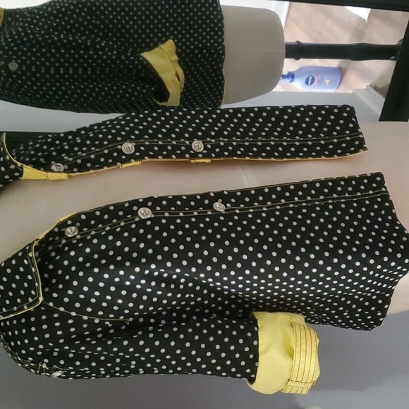 VNTG ALICE&OLIVIA REVERSIBLE COTTON JACKET SIZE LARGE SO CUTE & FEMININE - Picture 7 of 9